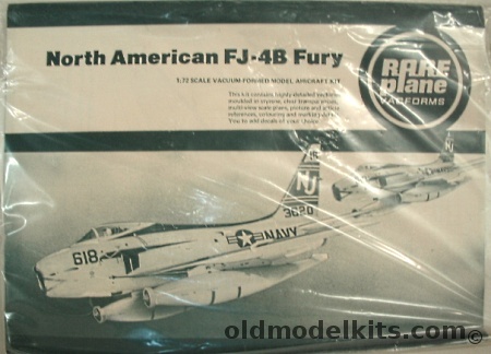 Rareplane 1/72 North American FJ-4B Fury plastic model kit
